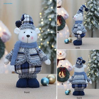 [PO] ของเล่นตุ๊กตาหมีคริสต์มาส ของขวัญวันหยุดเทศกาลคริสต์มาส