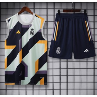 เสื้อกีฬาแขนสั้น ลายทีมชาติฟุตบอล Madrid 23 24 R ชุดเหย้า สําหรับผู้ใหญ่