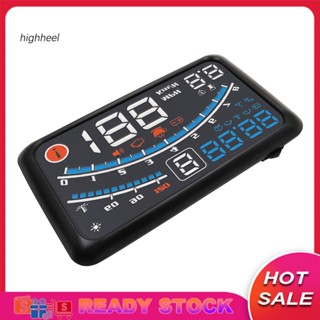 [พร้อมส่ง] ระบบเตือนความเร็วสูง GPS HUD OBD2 55 นิ้ว สําหรับรถยนต์