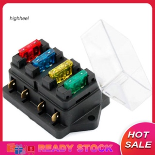 [พร้อมส่ง] กล่องฟิวส์ 12V 24V ATO 4 Blade พร้อมฟิวส์ สําหรับรถยนต์ รถตู้