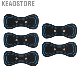 Keaostore 5PCS Mini Electric Neck Back  EMS Cervical   Relief