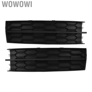 Wowowi Fog Light Grille  Bumper Cover Left Right 5E0807367B Improved Lighting Effect Shockproof Tight for OCTAVIA 5E Facelift