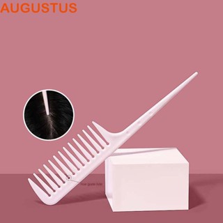 Augustus แปรงหวีผมหยิก กว้าง ป้องกันไฟฟ้าสถิตย์ แบบพกพา สําหรับร้านทําผม