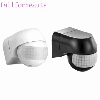 Fallforbeauty สวิตช์ไฟอินฟราเรด LED ตรวจจับการเคลื่อนไหวอัตโนมัติ ขนาดเล็ก กันน้ํา สําหรับกลางแจ้ง