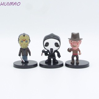 Huimao โมเดลฟิกเกอร์ PVC รูปตุ๊กตาน่ากลัว 10 ชิ้น ต่อล็อต