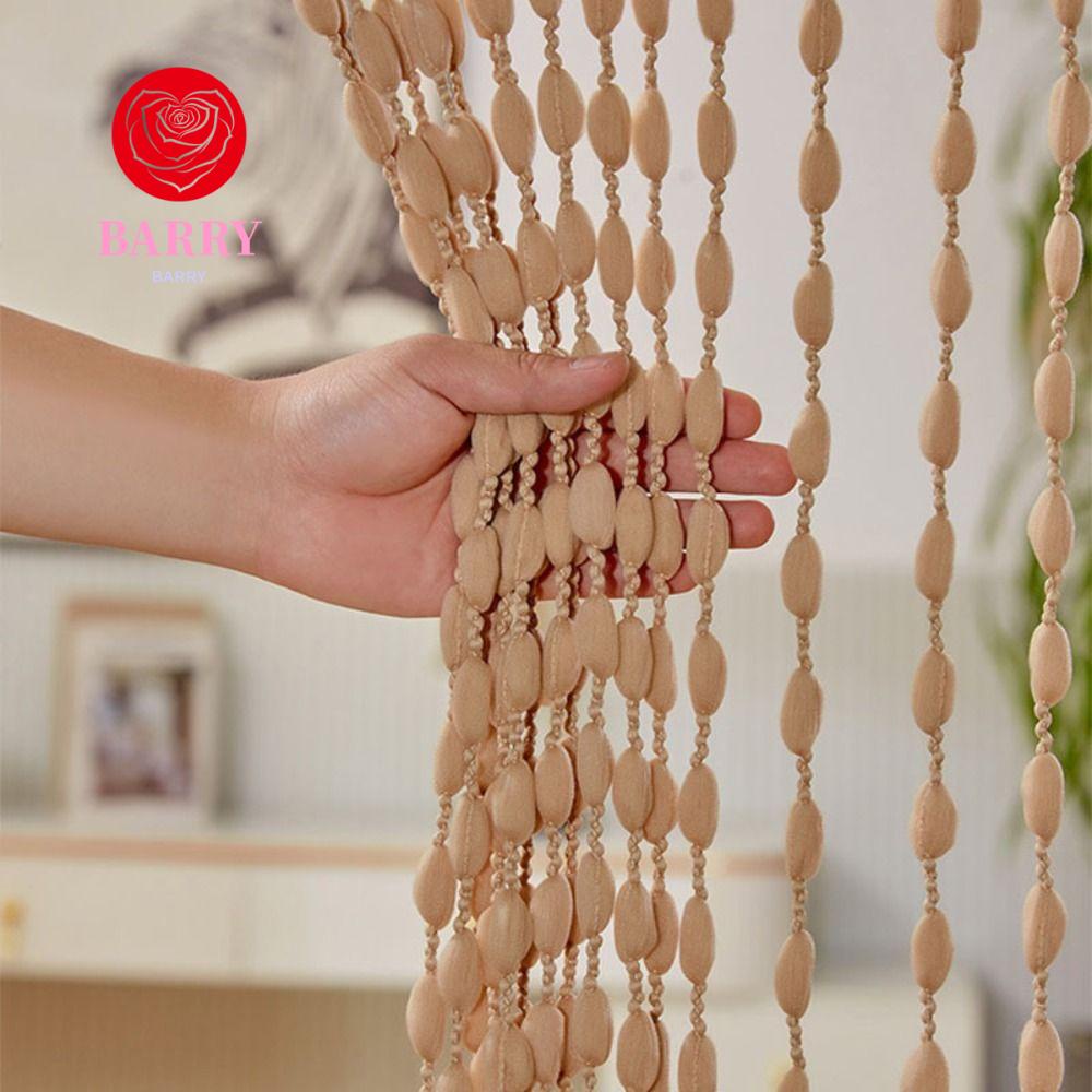Barry ผ้าม่านลูกปัด สีพื้น 1*2 เมตร สําหรับตกแต่งบ้าน – โปรปัง