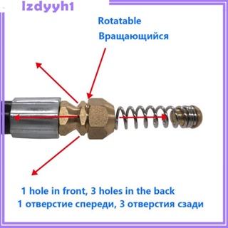 [JoyDIY] ท่อเกลียวไนล่อนถัก พร้อมหัวฉีดสเตนเลส สําหรับ K1 K2 K3 K4 K5 K6 K7