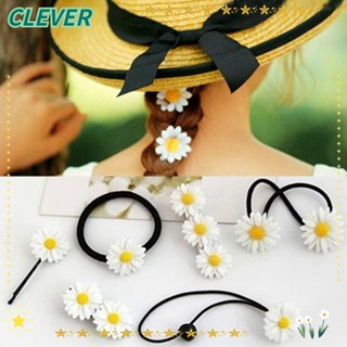 Clever กิ๊บติดผม ลายดอกเดซี่ ขนาดเล็ก 2 ชิ้น