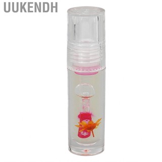 Uukendh Pink Lip Oil Tinted  Color Changing Light Texture 3.8g Gloss for Women