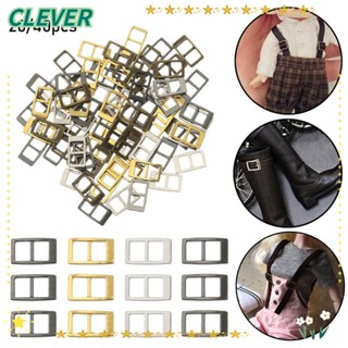 Clever ใหม่ล่าสุด บักเกิลสามเหลี่ยม 4 สี อุปกรณ์เสริม สําหรับตุ๊กตา 20 40 ชิ้น