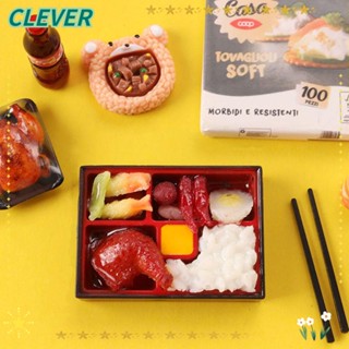 Clever โมเดลบ้านตุ๊กตาเบนโตะ สเกล 1:12 ขนาดเล็ก สําหรับตกแต่งบ้านตุ๊กตา