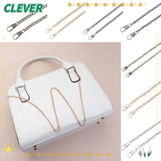 Clever สายโซ่โลหะอัลลอย ถอดได้ อุปกรณ์เสริม สําหรับกระเป๋าถือ เข็มขัด 1 ชิ้น