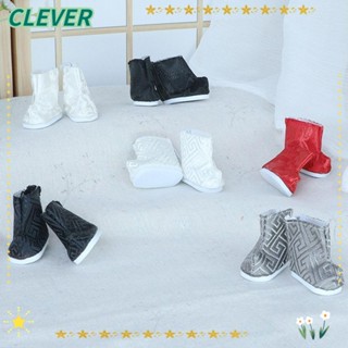 Clever รองเท้าบูทแฟชั่น 20 ซม. สไตล์เรโทร สําหรับตุ๊กตา DIY