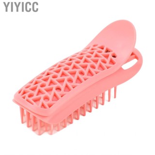 Yiyicc Hair Root   Hollow Surface Volumizing Curler Clamp Pink Portable for Home Professional