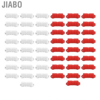 Jiabo RC Road Barrier Easy Assembly Plastic Red and White  Construction Drift Field Fence for 1/18  Car