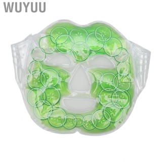 Wuyuu Cooling Face   Soft PVC Gel Reusable Hot Cool Compress Easy To Use Universal for Muscle Women