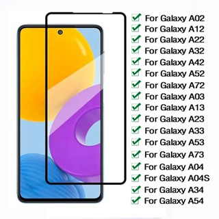 ฟิล์มกันรอยหน้าจอ 9d สําหรับ Samsung Galaxy A 04 S A34 A54 A13 A03 A23 A33 A43 A43 A53 A02 A12 A22 A32 A42 A52 A72 SGGE