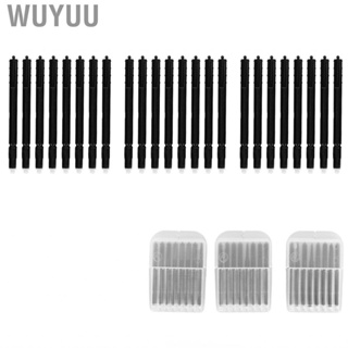 Wuyuu Wax Guards Filter   Aid Guard Oil Proof  24pcs Dustproof with 3 Transparent Storage Box for Home