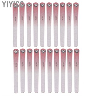 Yiyicc (Pink)20 Pcs (180 Or 240 Grit) Nail Files Double Sided Reusable Washable