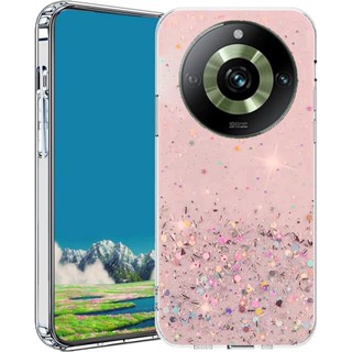 Realme 11 Pro+ 10 Pro Plus 9i 4G 5G C30 C30s real me 11Pro 10Pro c 30 30s Bling TPU Case Glitter Sparkling Soft Silicone Cover Luxury Sequins Shell Crystal Flexible Shiny Casing Shell