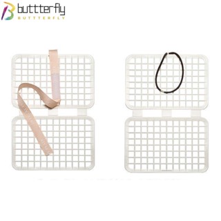 Buttterfly แผ่นบอร์ดพลาสติก พับได้ ทนทาน ใช้งานง่าย สีขาว สําหรับจัดเก็บเสื้อผ้า