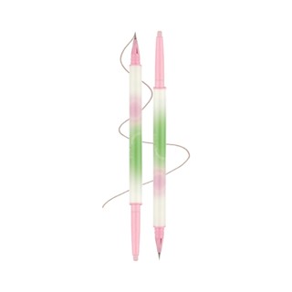 Dijia dijia Lying Silkworm Pen ลิปไลเนอร์ อายไลเนอร์ เนื้อแมตต์ ธรรมชาติ สองหัว เพิ่มความสว่าง ปากกาเงา