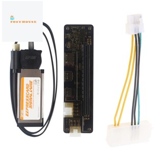 อะแดปเตอร์การ์ดกราฟฟิคภายนอก PCI E EXP GDC พร้อมสายเคเบิล Expresscard สําหรับแล็ปท็อป