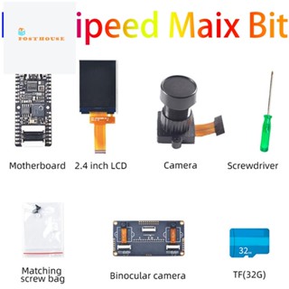 ชุดเมนบอร์ด พร้อมหน้าจอ 2.4 นิ้ว กล้อง กล้องส่องทางไกล การ์ด TF สําหรับ Sipeed Maix Bit