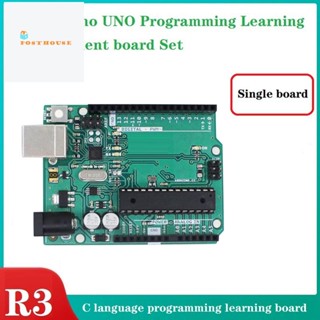 เมนบอร์ดโปรแกรมมิ่ง Arduino UNO R3 Atmega328P 32KB Arduino MCU C ใช้งานง่าย 1 ชิ้น