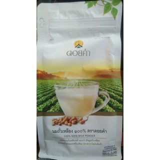 Doi kham ผงถั่วเหลืองดอยคำ Non GMO ผลิตจากถั่วเหลือง+จมูกถั่ว Non GMO Soymilk Powder บรรจุ 400 กรัม ( ป้องกันโรคหัวใจ )