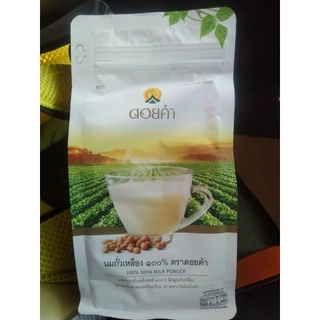 Doi kham ผงถั่วเหลืองดอยคำ Non GMO ผลิตจากถั่วเหลือง+จมูกถั่ว Non GMO Soymilk Powder บรรจุ 400 กรัม ( ป้องกันโรคหัวใจ )