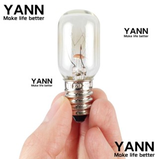 Yann1 หลอดไฟทังสเตน LED E14 T20 2023 220V ขนาดเล็ก สีขาว สําหรับตู้เย็น