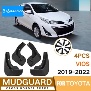 บังโคลนรถยนต์ อุปกรณ์เสริม สําหรับ Vios 2019-2022