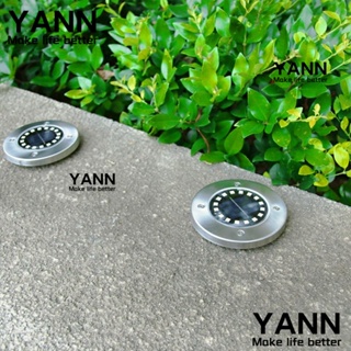 Yann1 โคมไฟ Led 16 ดวง พลังงานแสงอาทิตย์ สําหรับตกแต่งใต้ดิน ทางเดิน