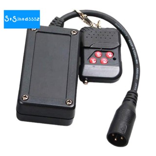 รีโมตคอนโทรลไร้สาย 3 Pins XLR แบบพกพา สําหรับเครื่องตัดหมอก DJ Stage Controller Receptor Fogging 400W 900