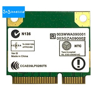 Rtl8822ce โมดูลการ์ดเครือข่ายไร้สาย PCIE Wifi บลูทูธ 5.0 867Mbps