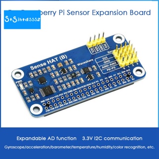 บอร์ดขยายเซนเซอร์ WAVESHARE I2C 3.3V สําหรับ Raspberry Pi