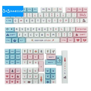 Pbt ปุ่มกดคีย์บอร์ด 125 คีย์ XDA ภาษาอังกฤษ สําหรับคีย์บอร์ดเล่นเกม Cherry MX Switch