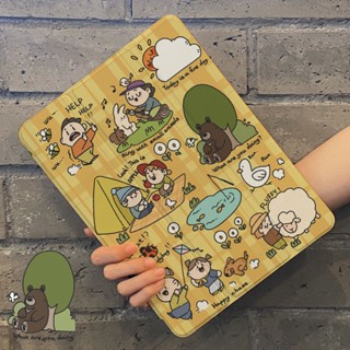 เคสซิลิโคน TPU ลายการ์ตูนสัตว์ สําหรับ iPad Pro11 Gen7 8 9 10.2 Air3 10.5 Air5 10.9 gen5 6 9.7 gen 10 2022 Pro 2021 12.9 Mini 4 5 7.9
