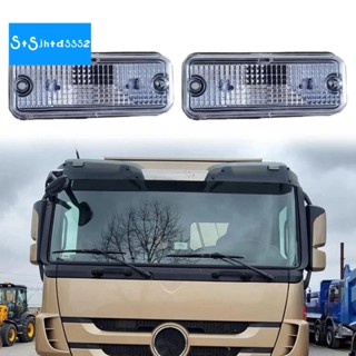 ไฟบังแดด LED 24V สําหรับติดหลังคารถบรรทุก Mercedes Truck Actros MP1 MP2 MP3 2 ชิ้น