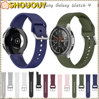 Shououy สายนาฬิกาข้อมือโลหะ แบบเปลี่ยน สําหรับ Galaxy Watch 4