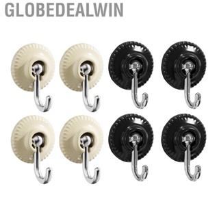 Globedealwin Adhesive Hooks  Hole Free Space Saving for Washroom Hat