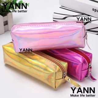 Yann1 กล่องดินสอเลเซอร์ PVC กันน้ํา 6 สี 2 ชิ้น