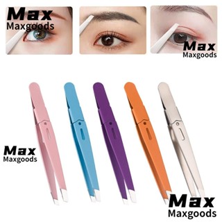 Maxg 2 ชิ้น ต่อขนตา คลิป, ที่มีสีสัน ดูแลผิวหน้า คิ้ว แหนบ, อเนกประสงค์ สเตนเลส เครื่องมือแต่งหน้า ผม ความงาม ขนละเอียด ดึง ผู้หญิงและผู้ชาย