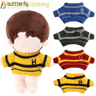 Buttterfly เสื้อกันหนาวตุ๊กตา ผ้าถัก ขนาด 20 ซม. สําหรับเด็ก