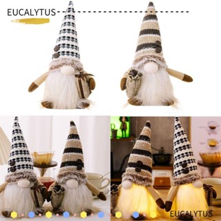 Eutus ตุ๊กตาโนม Navidad Natal Glowing Gnome ไร้หน้า ของขวัญคริสต์มาส สําหรับตกแต่งบ้าน