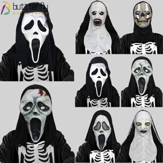 Buttterfly Ghostface กรีดร้อง|ชุดคอสเพลย์ รูปใบหน้าน่ากลัว แฟชั่นสําหรับผู้ชาย และผู้หญิง