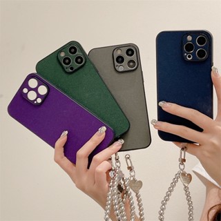 เคสโทรศัพท์มือถือ PC ขอบตรง กันหล่น สีเงิน สําหรับ Apple Iphone IP12 IP 12 Pro Max IP13 IP 13 Pro Max IP14 IP 14 Plus IP 14 Pro Max