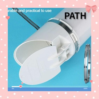 Path ฝาครอบท่อระบายน้ํา กันแมลง อเนกประสงค์ 50-160 มม. สีขาว อุปกรณ์เสริม สําหรับห้องน้ํา ระเบียง กลางแจ้ง