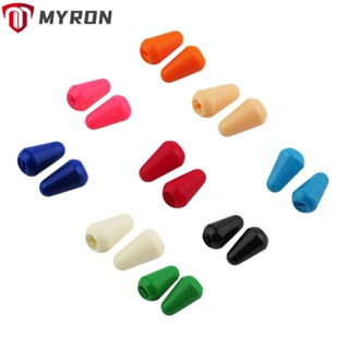 Myron ฝาครอบปุ่มกด พลาสติก 3 ทาง อุปกรณ์เสริม สําหรับกีตาร์ไฟฟ้า 10 ชิ้น